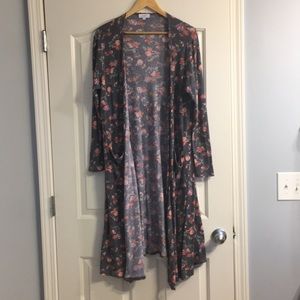 Large lularoe floral Sarah